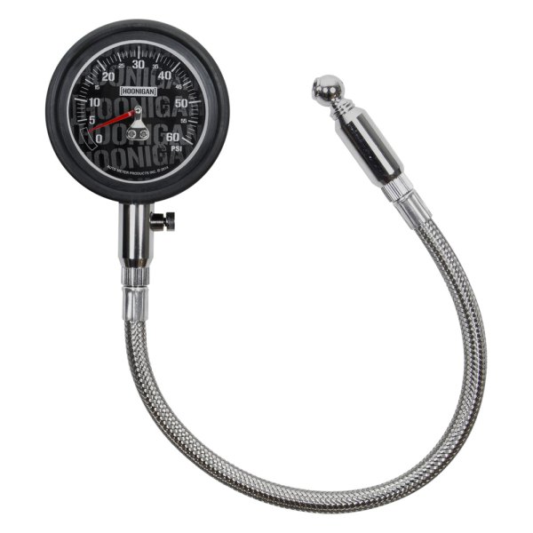 Auto Meter® - HOONIGAN™ 0 to 60 psi Dial Tire Pressure Gauge