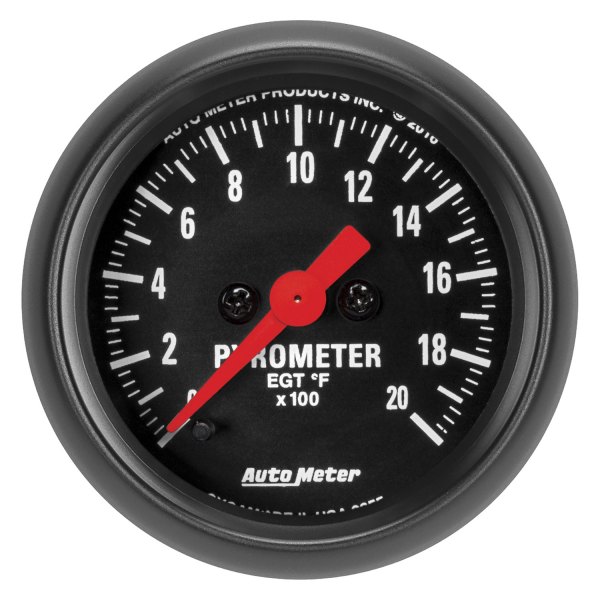 Auto Meter® - Z-Series 2-1/16" EGT Pyrometer Gauge, 0-2000 F