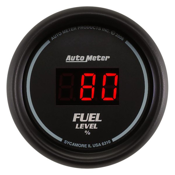 Auto Meter® - Sport-Comp Digital Series 2-1/16" Fuel Level Gauge