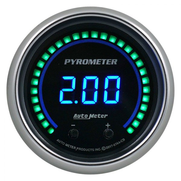 Auto Meter® - Cobalt Elite Digital Series 2-1/16" Pyrometer Gauge