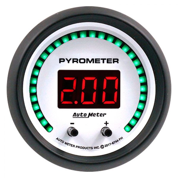 Auto Meter® - Phantom Elite Digital Series 2-1/16" Pyrometer Gauge