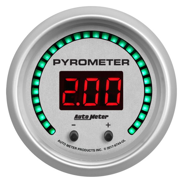 Auto Meter® - Ultra-Lite Elite Digital Series 2-1/16" Pyrometer Gauge