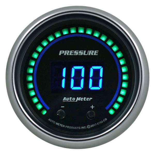 Auto Meter® - Cobalt Elite Digital Series 2-1/16" Pressure Gauge