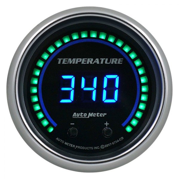 Auto Meter® - Cobalt Elite Digital Series 2-1/16" Temperature Gauge