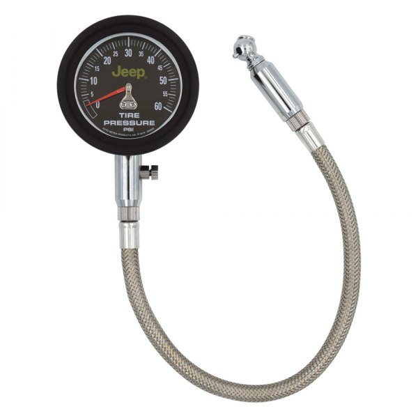 Auto Meter® - Jeep™ 0 to 60 psi Dial Tire Pressure Gauge