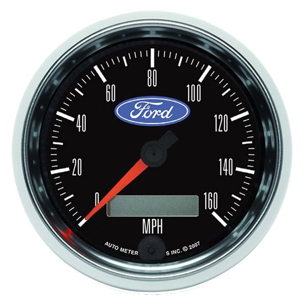 Auto Meter® - Ford Masterpiece Air-Core Series 3-3/8" Speedometer Gauge, 0-160 MPH