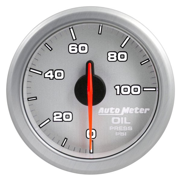 Auto Meter® - Air Drive Series 2-1/16" Oil Pressure Gauge, 0-100 PSI