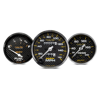 Auto Meter® - Carbon Fiber Series Gauges