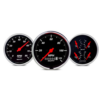 Auto Meter® - Designer Black Series Gauges