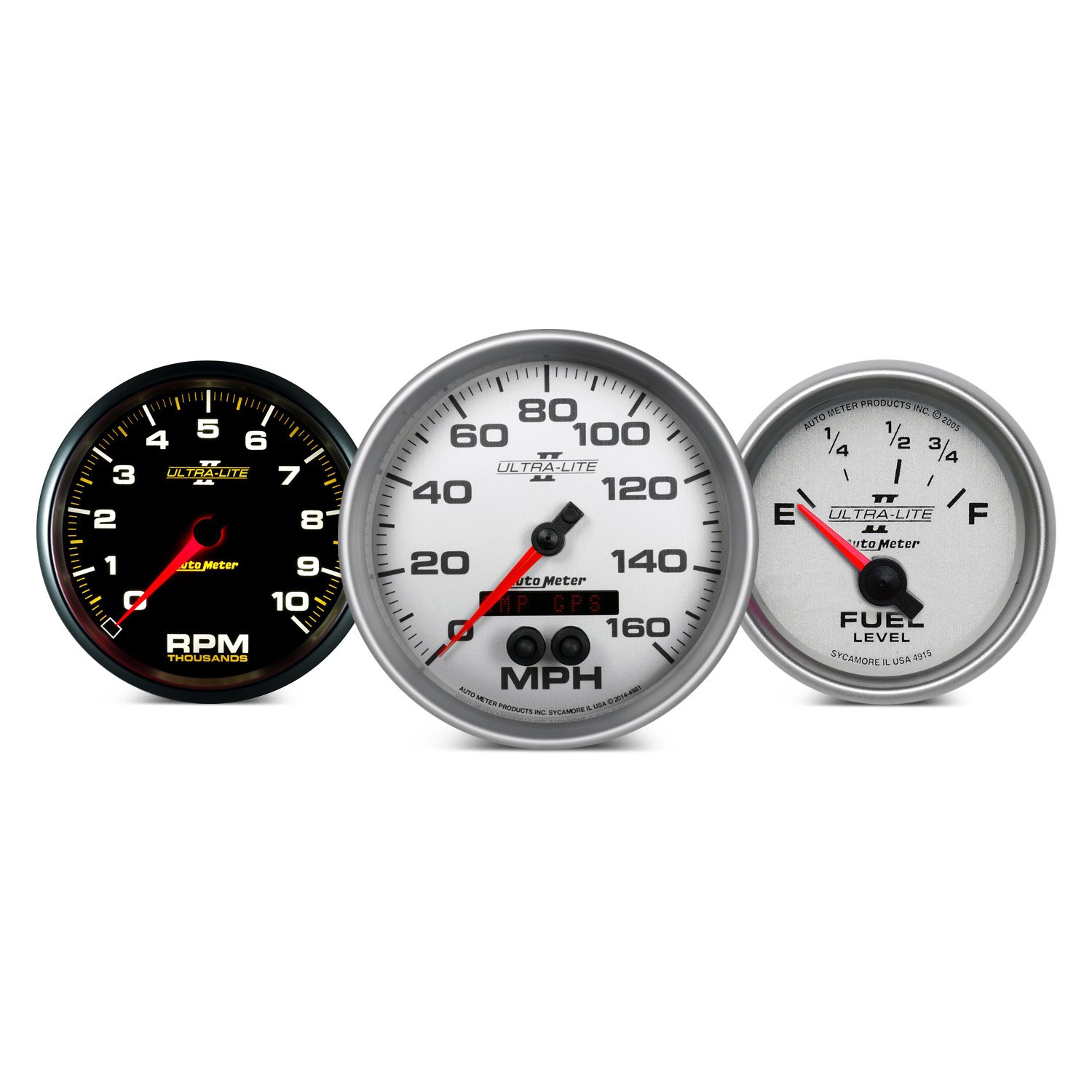 Find Auto Meter 4421 Ultra-Lite; Mechanical Oil Pressure Gauge In - Foto 6