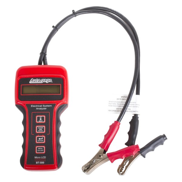 Auto Meter® - AutoGage™ 6 V/12 V/24 V Digital Battery Tester