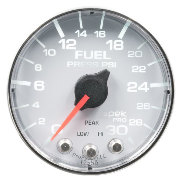 Auto Meter® - Spek-Pro Series 2-1/16" Fuel Pressure Gauge, 0-30 PSI