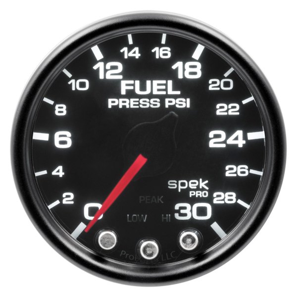 Auto Meter® - Spek-Pro Series 2-1/16" Fuel Pressure Gauge, 0-30 PSI