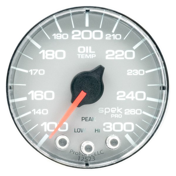 Auto Meter® - Spek-Pro Series 2-1/16" Oil Temperature Gauge, 100-300 F