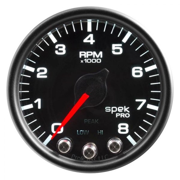 Auto Meter® - Spek-Pro Nascar Series 2-1/16" Fuel Pressure Gauge, 0-100 PSI