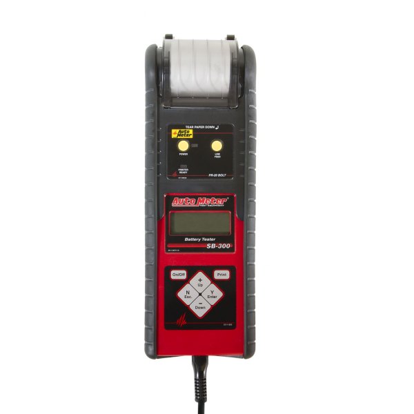 Auto Meter® - DPL Technology™ 6 V/12 V 40 A Intelligent Handheld Battery Tester with Printer
