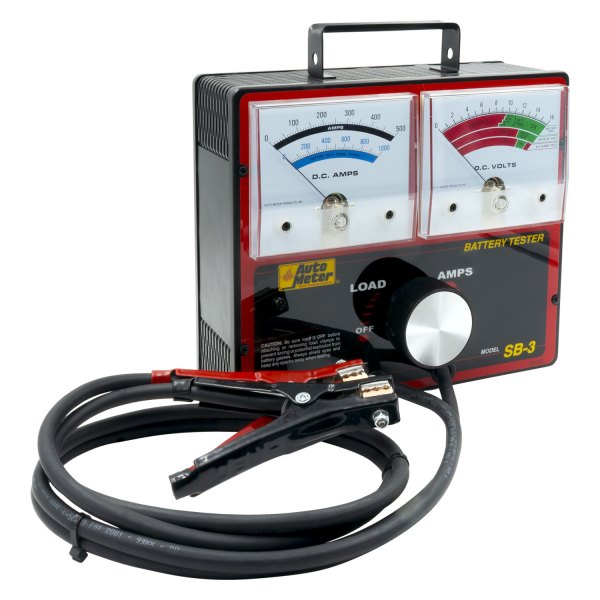 Auto Meter® - 6 V/12 V 500 A Variable Electrical System and Battery Load Tester