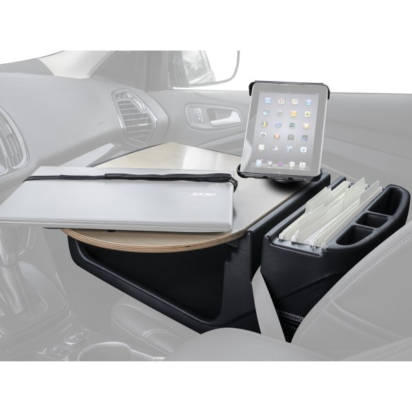 AutoExec® - RoadMaster Birch Car Desk with iPad/Tablet Mount
