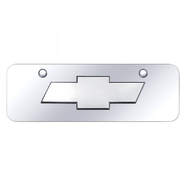 Autogold® - Mini Size License Plate with 3D Chevrolet New Emblem