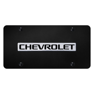 Autogold® - License Plate with 3D Chevrolet Logo