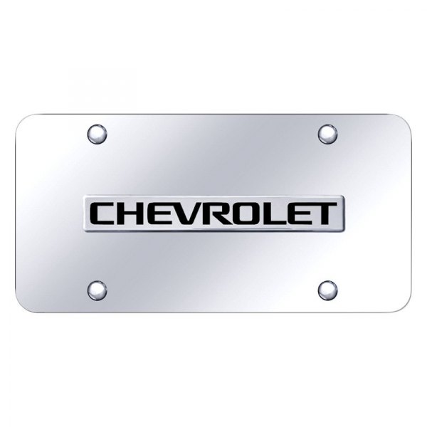 Autogold® - License Plate with 3D Chevrolet Logo