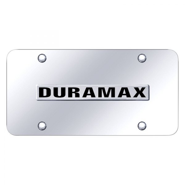 Autogold® - License Plate with 3D Duramax Logo