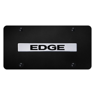 Autogold® - License Plate with 3D Chrome Edge Logo