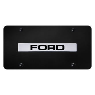 Autogold® - License Plate with 3D Ford Logo
