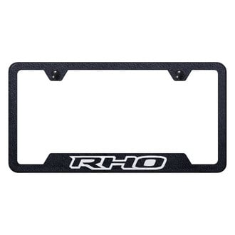 Autogold® - License Plate Frame with RHO Logo