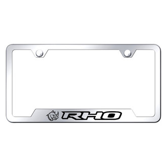 Autogold® - License Plate Frame with RHO Head Logo