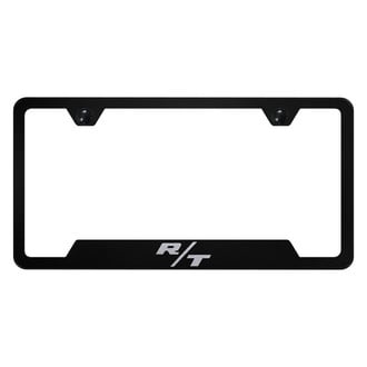 Autogold® - License Plate Frame with Laser Etched R/T Logo and Cut-Out