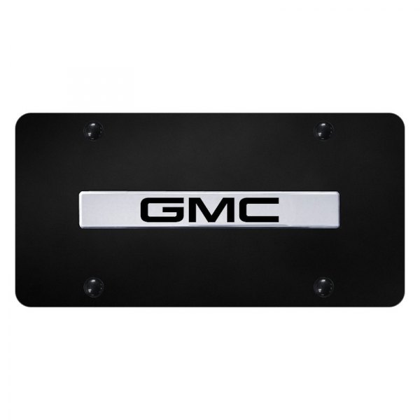 Autogold® - License Plate with 3D GMC Logo