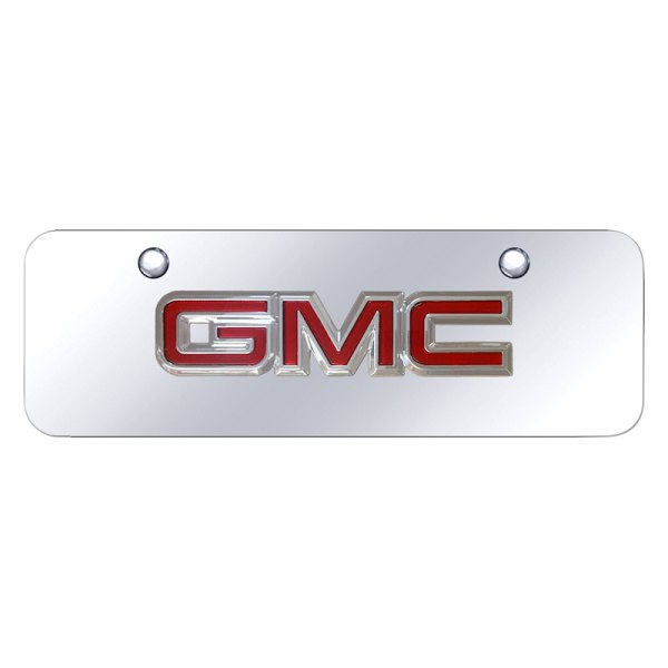 Autogold® - Mini Size License Plate with 3D GMC OEM Logo
