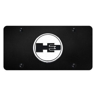 Autogold® - License Plate with 3D H3 Emblem