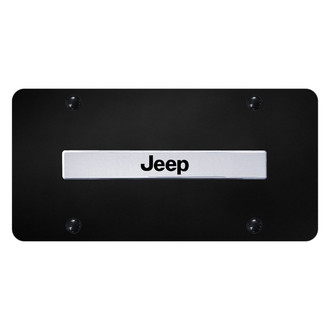 Autogold® - License Plate with 3D Jeep Logo