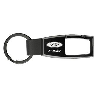 Autogold® - F-150 Premier Carabiner Black Pearl Key Chain