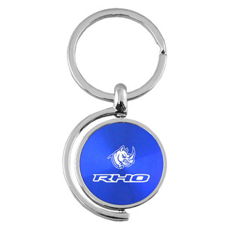 Autogold® - RHO Head Blue Spinner Key Chain