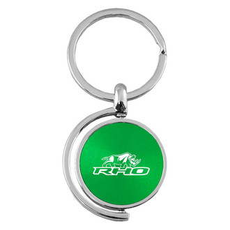 Autogold® - RHO Stacked Green Spinner Key Chain