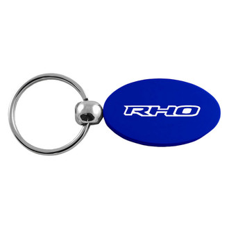 Autogold® - RHO Blue Oval Key Chain