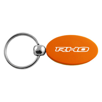 Autogold® - RHO Orange Oval Key Chain