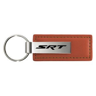 Autogold® - SRT Brown Leather Key Chain