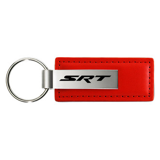 Autogold® - SRT Red Leather Key Chain
