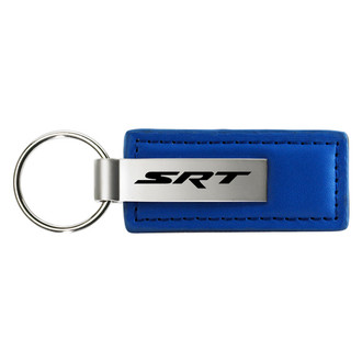 Autogold® - SRT Blue Leather Key Chain