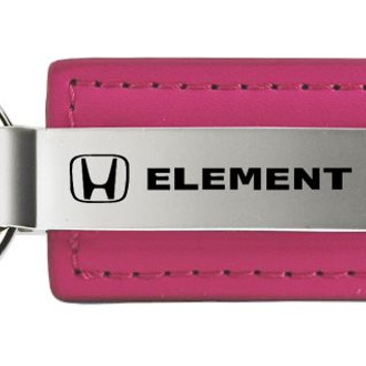 Autogold® - Element Pink Leather Key Chain