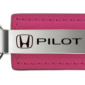Autogold® - Pilot Pink Leather Key Chain