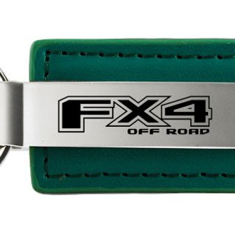Autogold® - FX4 Green Leather Key Chain