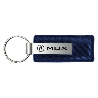 Autogold® - MDX Navy Carbon Fiber Leather Key Chain