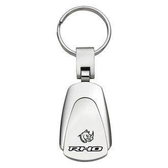 Autogold® - RHO Head Chrome Teardrop Key Chain