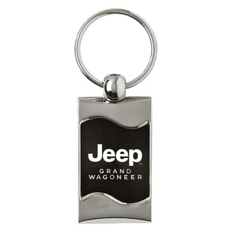 Autogold® - Grand Wagoneer Rectangular Wave Key Chain