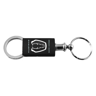 Autogold® - Dark Horse Black Anodized Aluminum Valet Key Chain